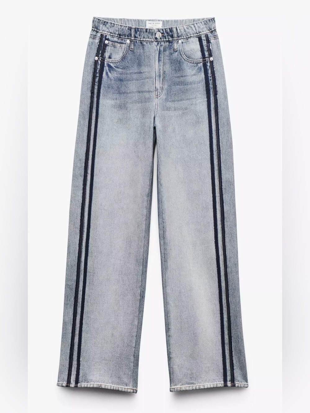 rag & bone Miramar Wide-Leg Track XS Pant NWOT
